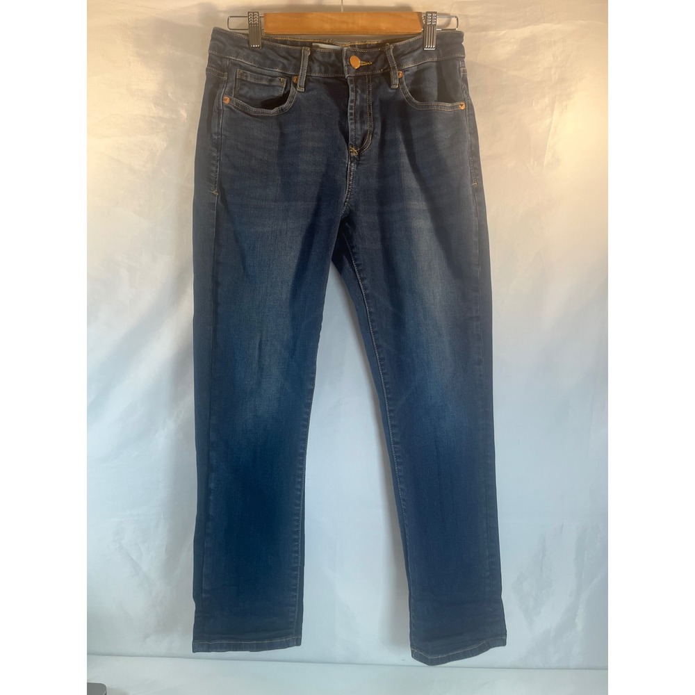 Dear John Blaire Straight Leg Jeans Dark Wash High Rise Size 28 DPM-23-A206-MCH